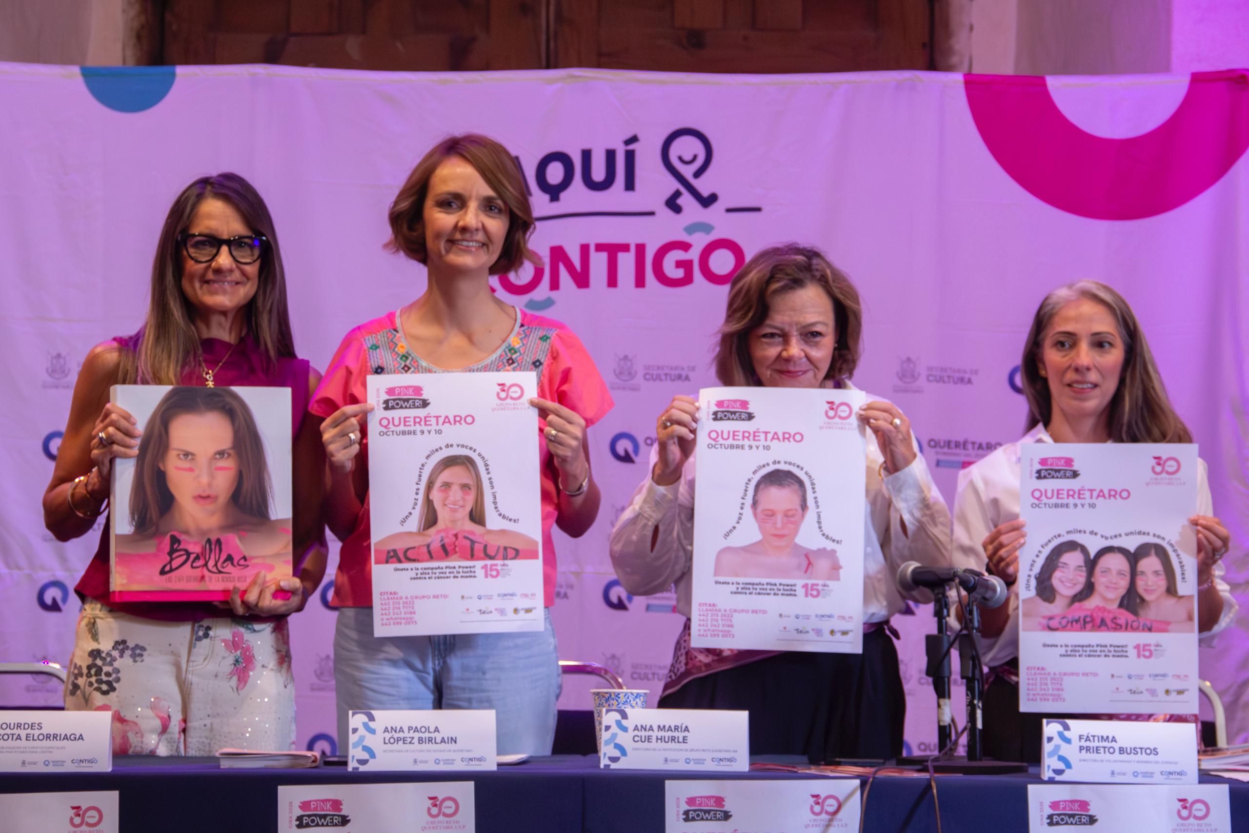 Llega a Querétaro el Pink Power, proyecto de fotografía con causa